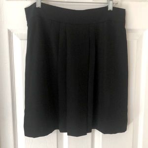 Black Pleated Skirt